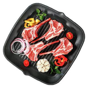 别的羊新鲜内蒙古腌制法式儿童羊排战斧小切小羊排冷冻羊肉300g