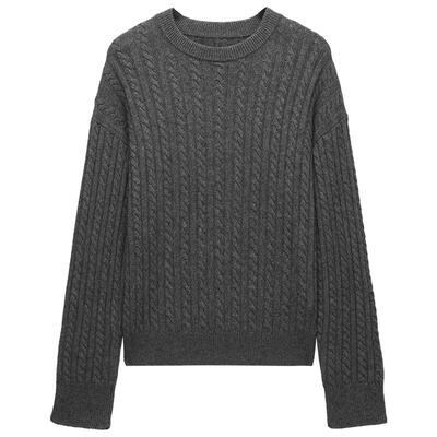 OCHIRLY欧时力兔绒麻花针织毛衣