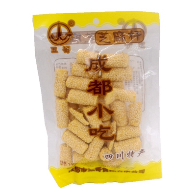 成都芝麻杆140克3袋麦芽糖