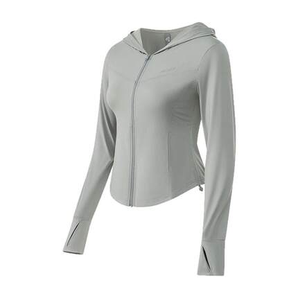 【小光盾S】伯希和修身防晒衣女新款户外跑步冰丝连帽运动防晒服