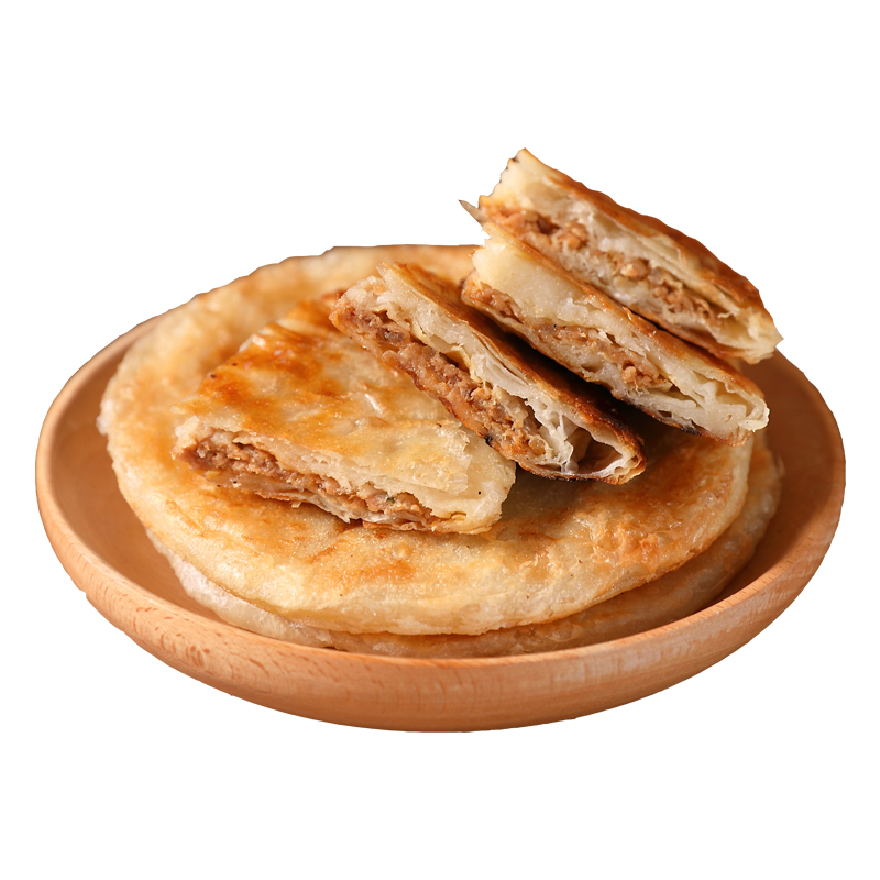 酥皮营养早餐黑椒牛肉饼半成品