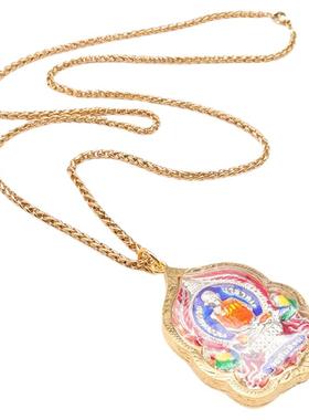 泰伽钛钢龙骨金属吊坠挂链男女