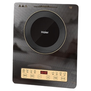 海尔电磁炉3000W大功率家用多功能智能炒菜专用防水爆炒电磁灶