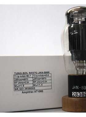议价6AS7G 5998 Tungsol JAN 制造 Amplitrex 测试 1 件