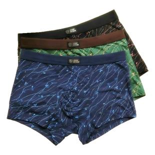 吸湿透气 专柜杜比骑士中腰性感 柔软宽筋 莫代尔男士U凸平角内裤