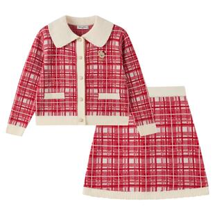 【新年】PawinPaw卡通小熊童装26年新款女童女宝宝针织套装裙