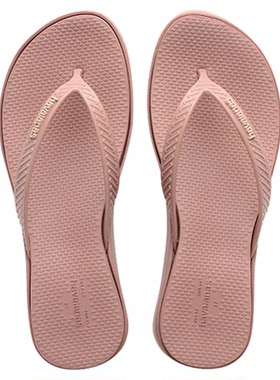 坡跟havaianas夹脚拖鞋厚底增高