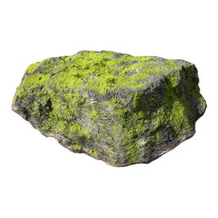 仿真泡沫石头造景庭院假山装饰青苔石苔藓假石头岩石拍摄道具摆件