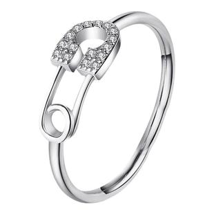 JollyMolly小众设计师925银甜美礼物网红百搭个性夏季别针戒指女