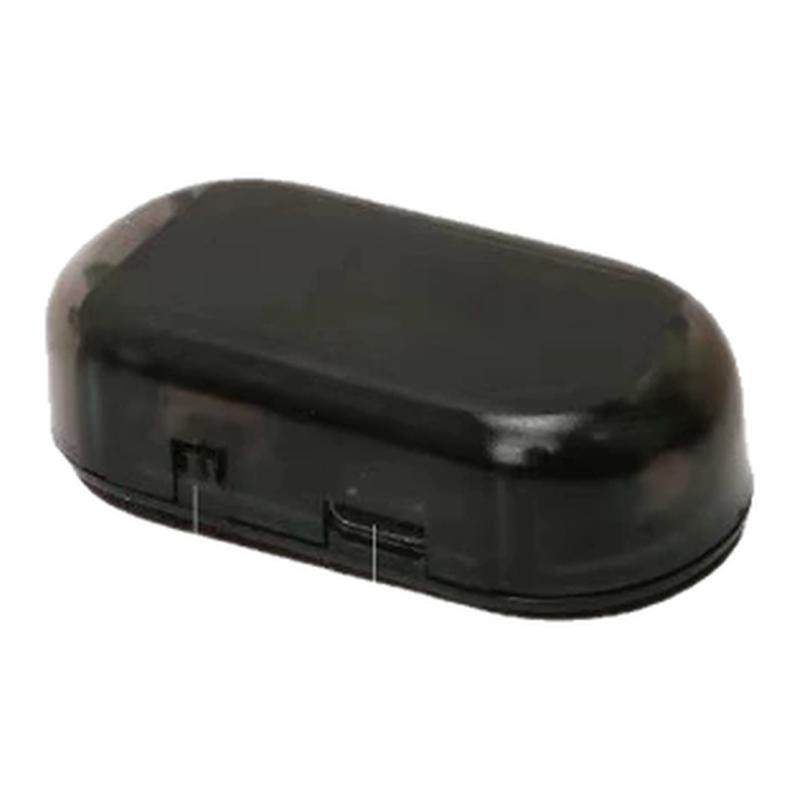 汽车太阳能防盗器指示灯警示爆闪灯报警常开车内警示闪光灯呼吸灯