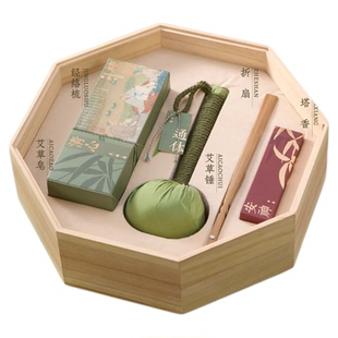 南京博物馆文创养生礼物礼盒竹影清风香锤折扇感恩商务礼伴手礼