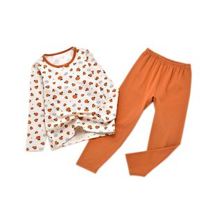 威奇猫230克儿童女童鹿皮绒内衣内裤套装秋衣秋裤线衣线裤