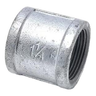 镀锌内丝直接头异径直通4分6分管古25大小头玛钢燃气铸铁内螺纹15