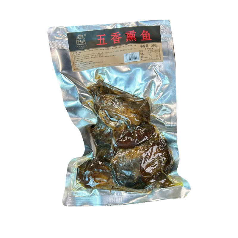 青岛特产熏鲅鱼干开袋即食
