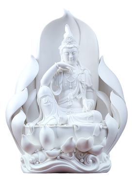 陶瓷观世音菩萨客厅艺术收藏摆件