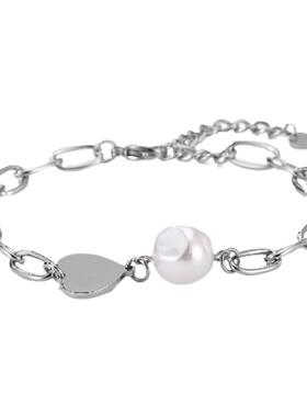 小众ins爱心可调节情侣礼物手链