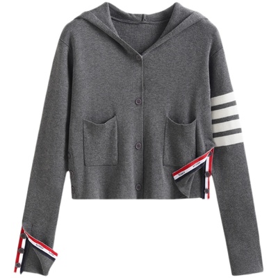 新款四道杠外套修身显瘦上衣