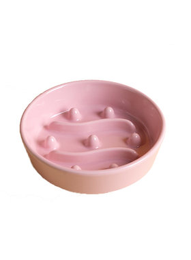 陶瓷猫狗慢食碗防噎缓食呵护肠胃