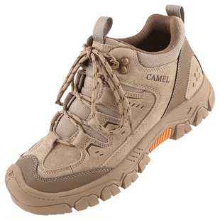Camel/骆驼男鞋25冬季新款加绒短靴徒步旅游工装靴户外休闲鞋子