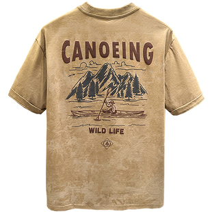 超大号加肥加大特大码肥佬体恤胖哥400斤纯棉扎染上衣服短袖t恤男