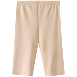 五分打底裤女秋冬加绒靴裤发热秋裤搭配裙子无痕半截中裤保暖短裤