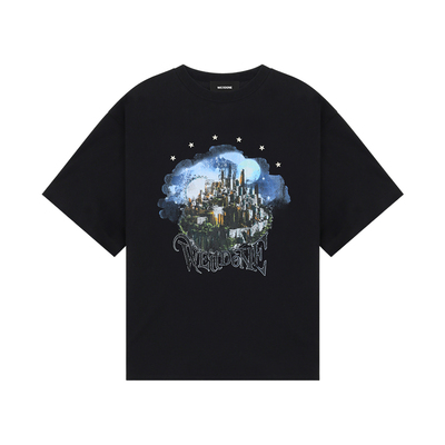 WE11DONE26春季新品男女同款都市印花T恤休闲风时尚个性日常