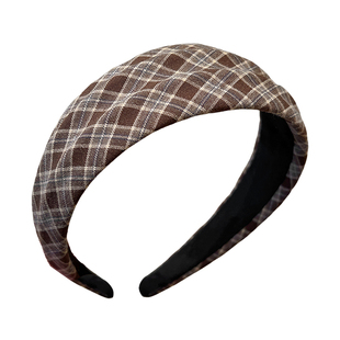 秋冬咖色美拉德色发箍2025新款复古气质宽边高颅顶头箍发卡发饰女