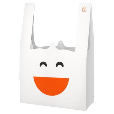 简塑料包装袋定制做水果背心外卖