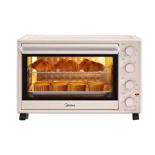 Midea/美的 PT3540电烤箱家用小型烘焙专用烤蛋糕面包空气炸35L