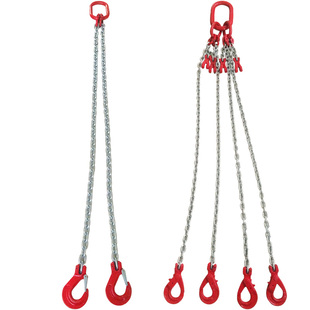 起重链条吊索具锰钢铁链吊索行车吊车吊链行车吊钩吊环吊装挂钩子