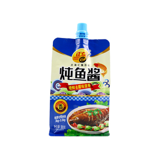 正点炖鱼酱300g*3袋东北焖鱼酱丹东特产辣酱调料大酱做鱼调料赐膳