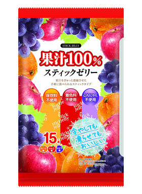 理本日本5种类什锦果汁可吸果冻