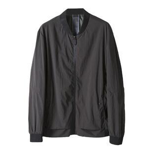 外贸工厂尾货 秋季薄款透气速干男纯色户外休闲日常商务通勤夹克