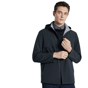 SHANSHAN杉杉商务行政夹克中年男秋装爸爸夹克男装秋季商务外套男