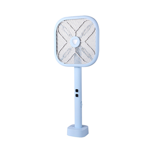 康铭新款充电式电蚊拍超强力灭蚊神器二合一