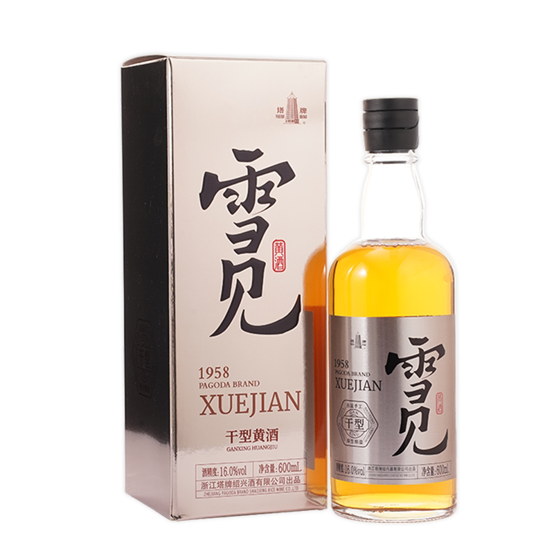 塔牌雪见600ml*1手工原色干型