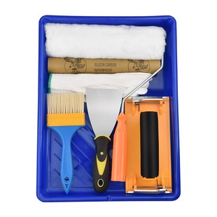 刷漆刷墙工具神器毛刷塑料托盘艺术漆容器刷乳胶漆伸缩杆刷漆滚子