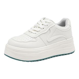 大东厚底增高小白鞋女款2025新款秋冬女生鞋子运动休闲鞋百搭板鞋