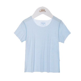 无痕半袖透气婴儿背心夏跨栏打底护肚子男女宝宝T恤薄款儿童短袖