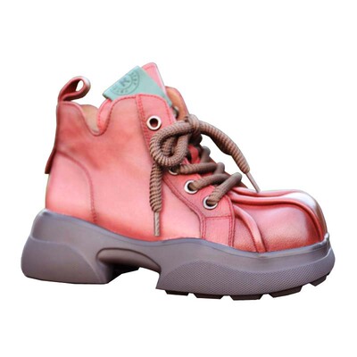 女靴无内里橡胶发泡圆头短靴舒适