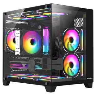 航嘉海景房机箱S900暴风雪S920无立柱电脑台式主机游戏matx水冷