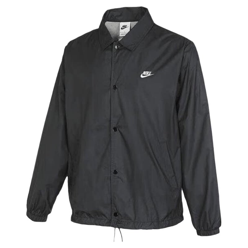 Nike耐克男教练夹克春季新款宽松复古叠搭刺绣休闲外套FN3317-010