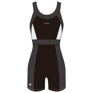 2026新款TOSWIM连体平角专业竞速游泳衣女士成人温泉女款微胖遮肉