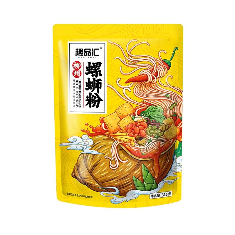 柳州螺蛳粉袋装香辣原味正宗螺丝粉水煮速食方便食品箱装精选美味