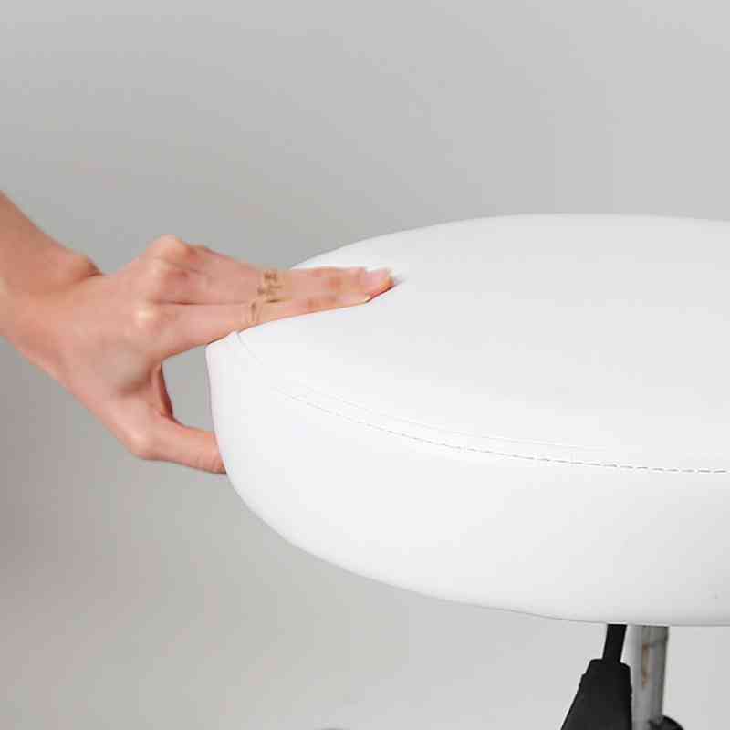 美容凳升降凳滑轮椅旋转美睫凳圆形大工凳美足椅子凳子矮款25270.