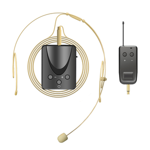 森玛田健身教练专用耳麦动感单车隐藏头戴式麦克风讲课演讲主持人收音麦舞蹈老师教学主播直播运动无线话筒