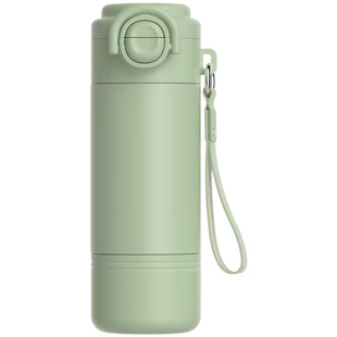 吸管保温杯学生上学专用高颜值男女士便携316不锈钢500ml双饮水杯