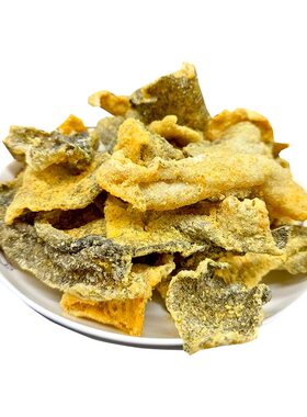 咸蛋黄鱼皮香酥即食海味零食青岛