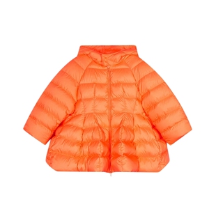 江南布衣童装花朵造型中长款羽绒服保暖可爱冬女童儿童jnbybyjnby