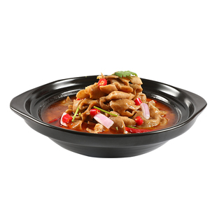 荆州特产肥肠火锅猪大肠熟食酒店食材加热即食香辣红烧猪肠子香辣